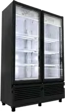 Enfriador vertical Imbera VRD35 — Negro, modelo VRD35; imagen de familia