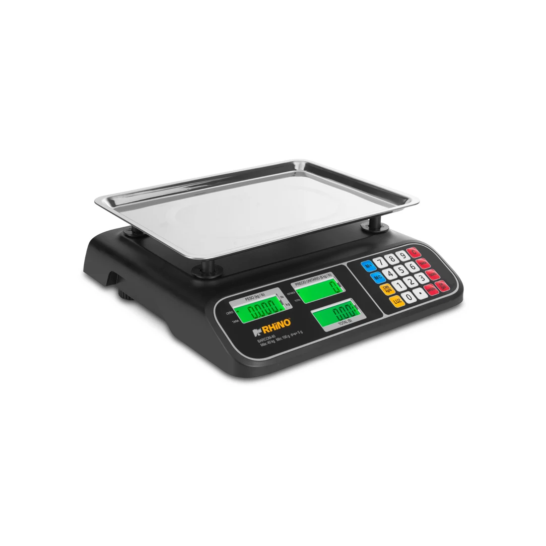 Báscula electrónica multifunciones, modelo BARCOM-40