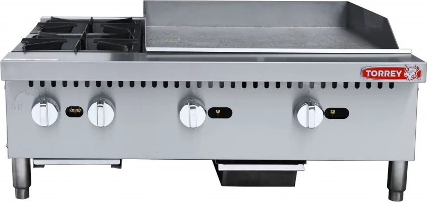 Plancha y parrilla Torrey MIX PLPA-2Q, modelo MIX PLPA-2Q