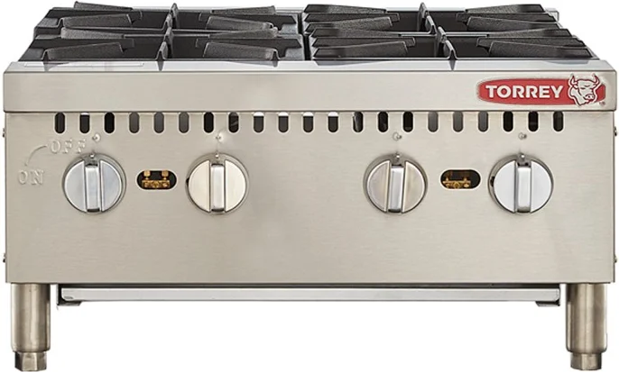 Parrilla a gas Torrey PAT-4QG, modelo PAT-4QG