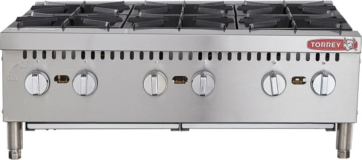 Parrilla a gas Torrey PAT-6QG, modelo PAT-6QG