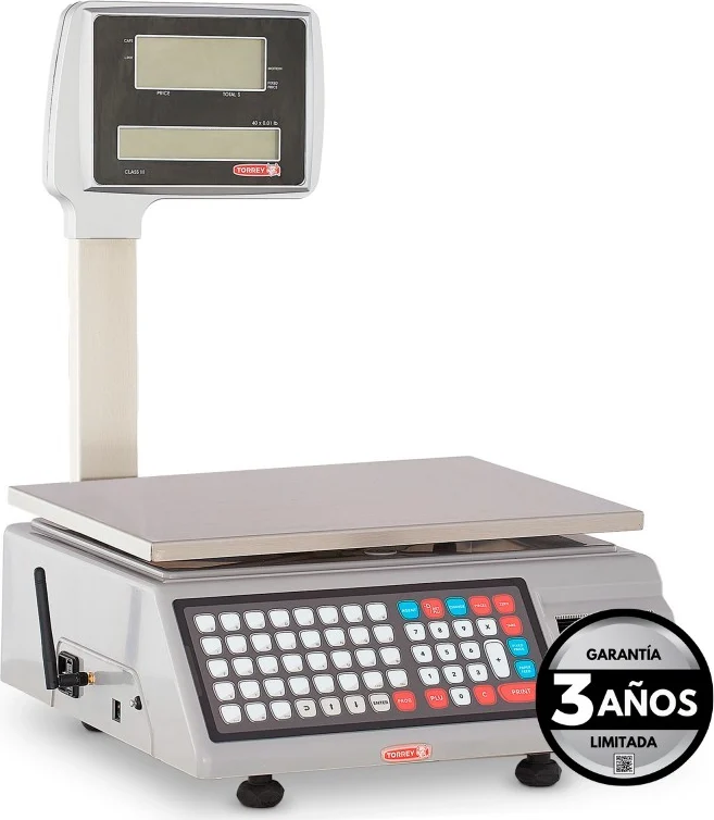 Báscula etiquetadora Torrey W-LABEL40P, modelo W-LABEL40P