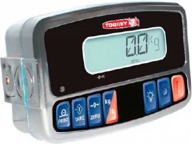 Indicador de pesaje Torrey WI-W, modelo WI-W